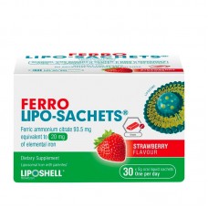 Liposhell 高含量脂质铁 5克x10包/盒（保质期：2023.09）【新旧包装混发】